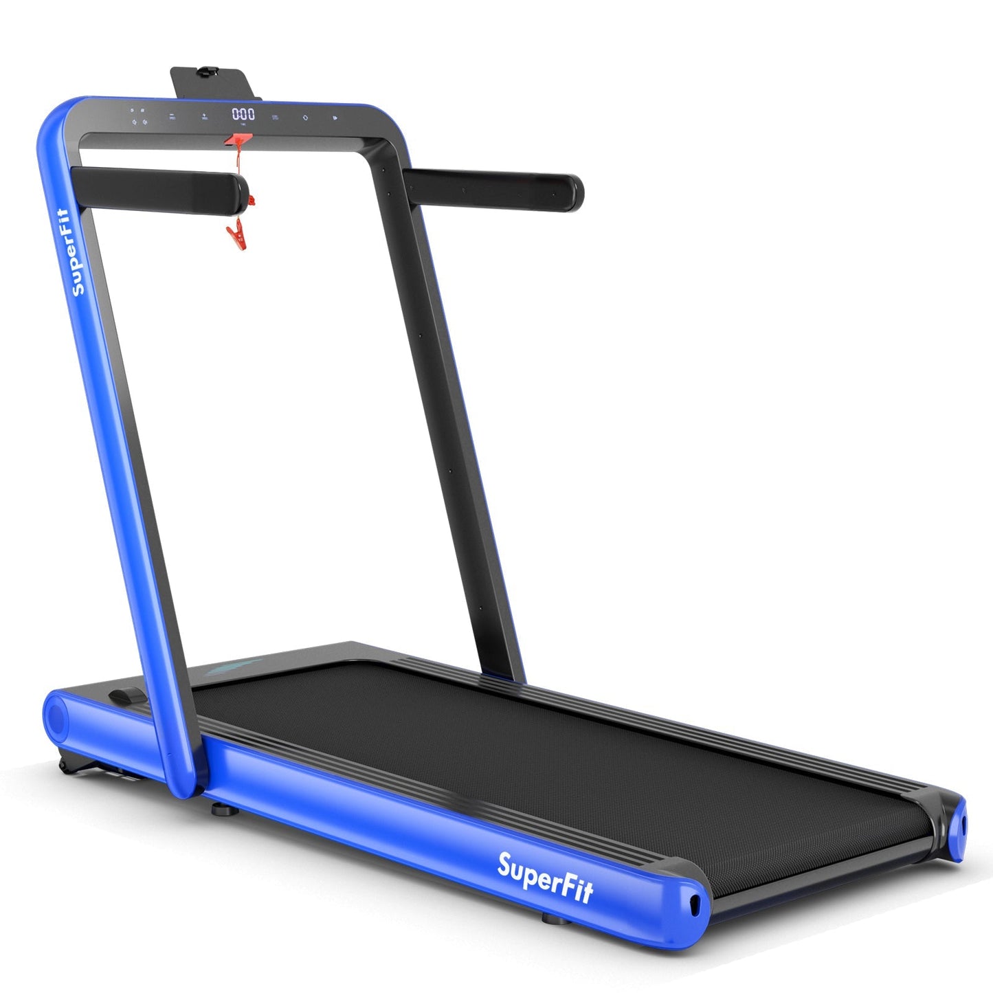 4.75HP 2-in-1 Folding Treadmill with Remote and App Control