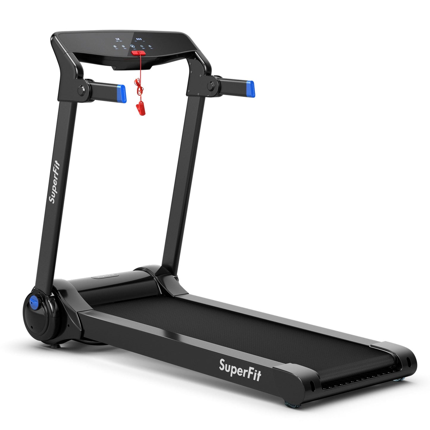 3HP Folding Treadmill with Bluetooth Speaker – Home & Office