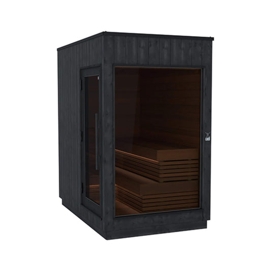ThermaSol Nordic Misty Outdoor Sauna Cabin – 2 to 5 Person, Fully Assembled, Made to Order