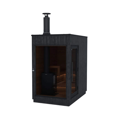 ThermaSol Nordic Misty 2-5 Person Fully-Assembled Outdoor Modular Sauna Cabin [Made-To-Order] [14-KIR] (SAK17365)