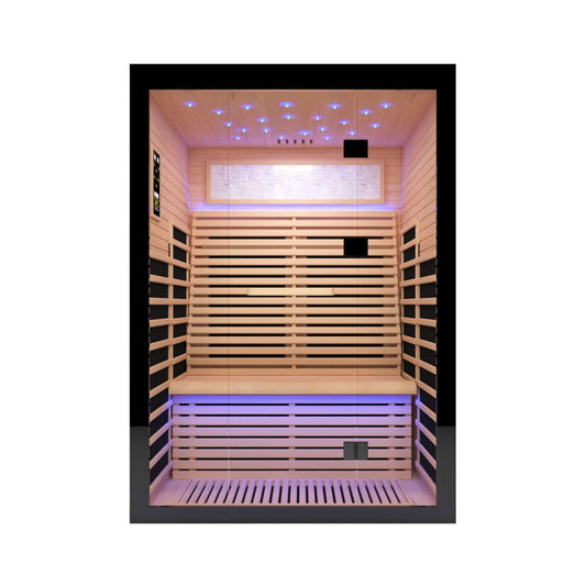 Thermora Vapor Luxury 2-Person Far Infrared Home Sauna – Canadian Hemlock