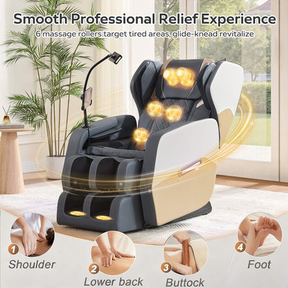 Synca Zero-Gravity Heated Massage Recliner Chair