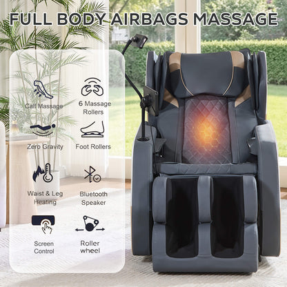 Synca Zero-Gravity Heated Massage Recliner Chair